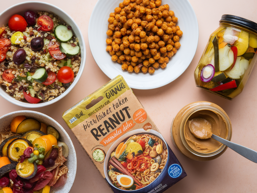 Comment cuisiner cinq plats végétariens rapides avec des ingrédients du placard