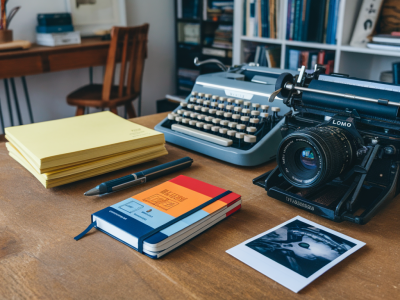 Où dénicher et tester des outils low-tech (moleskine, polaroid, lomo) pour relancer sa créativité sans écran