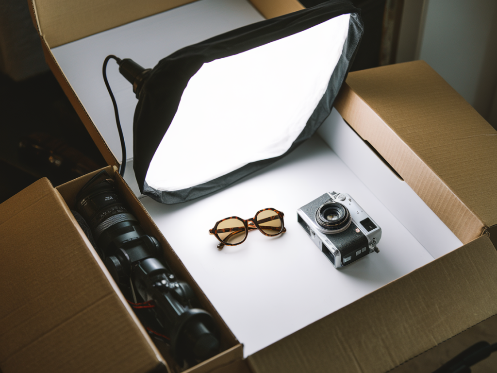 Comment transformer une boîte à chaussures en mini studio photo pour objets et tutoriels